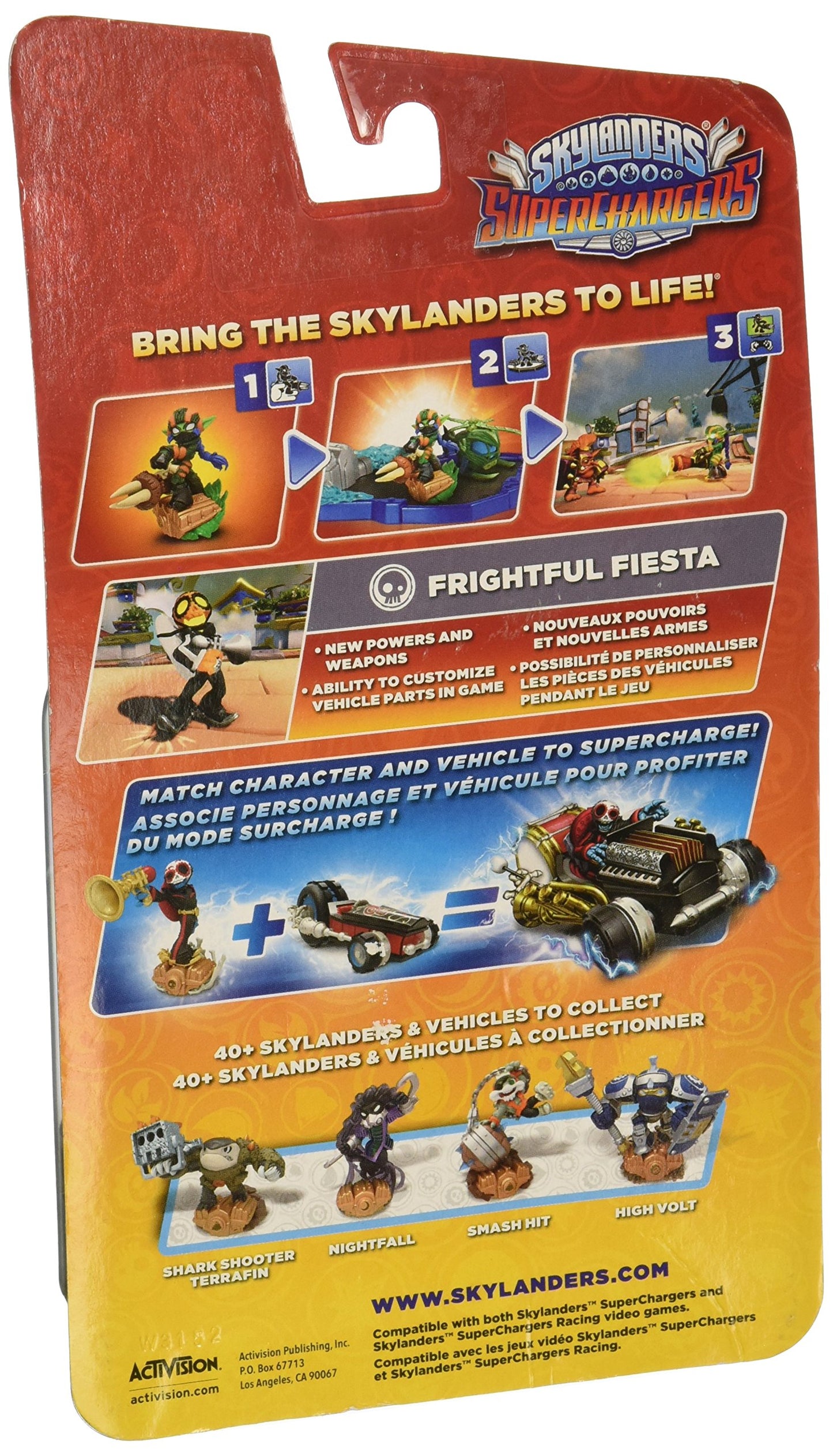 ACTIVISION Skylanders SuperChargers Frightful Fiesta Character Pack Model 87516