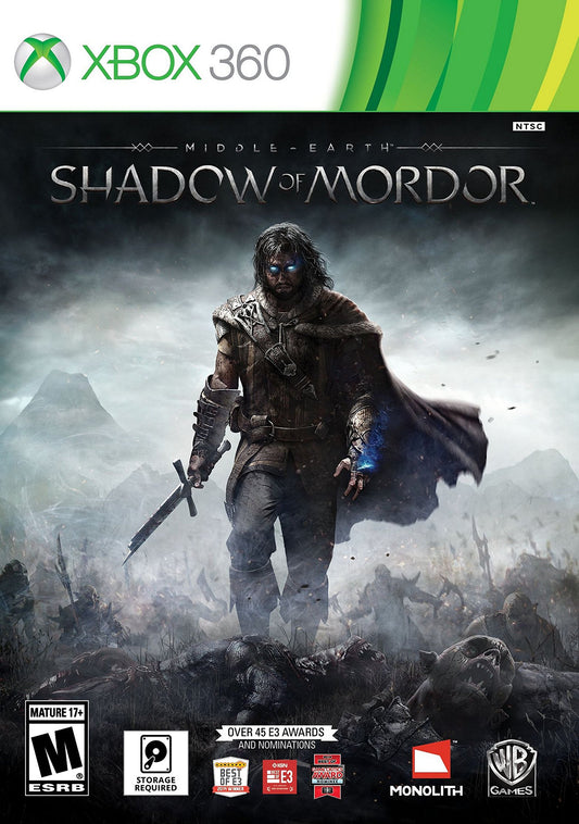 WARNER BROS Middle Earth: Shadow of Mordor - Xbox 360 Game, 1 Pack, Model 1000381335