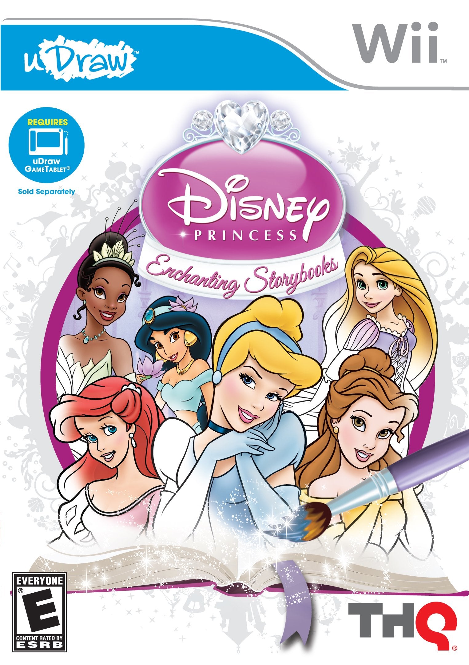 uDraw character-themed Princess: Enchanting Storybooks - Nintendo Wii