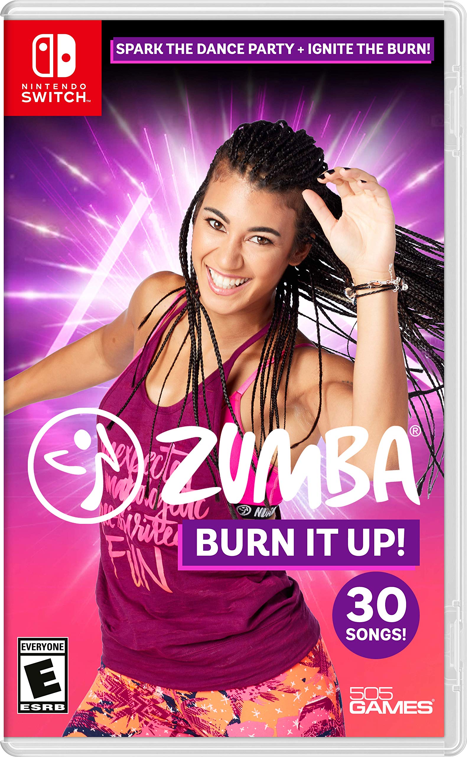 505 Games Zumba: Burn It Up! Nintendo Switch Fitness Game - Model 71501723