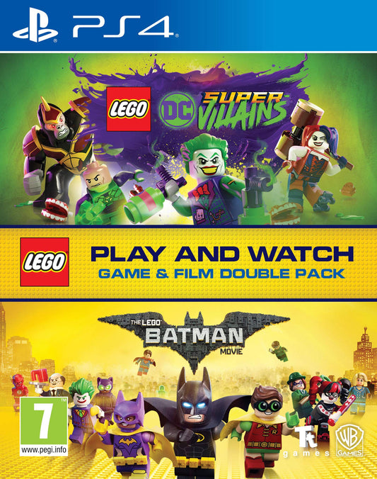 Lego DC Super-Villains Game & Film Double Pack (PS4)