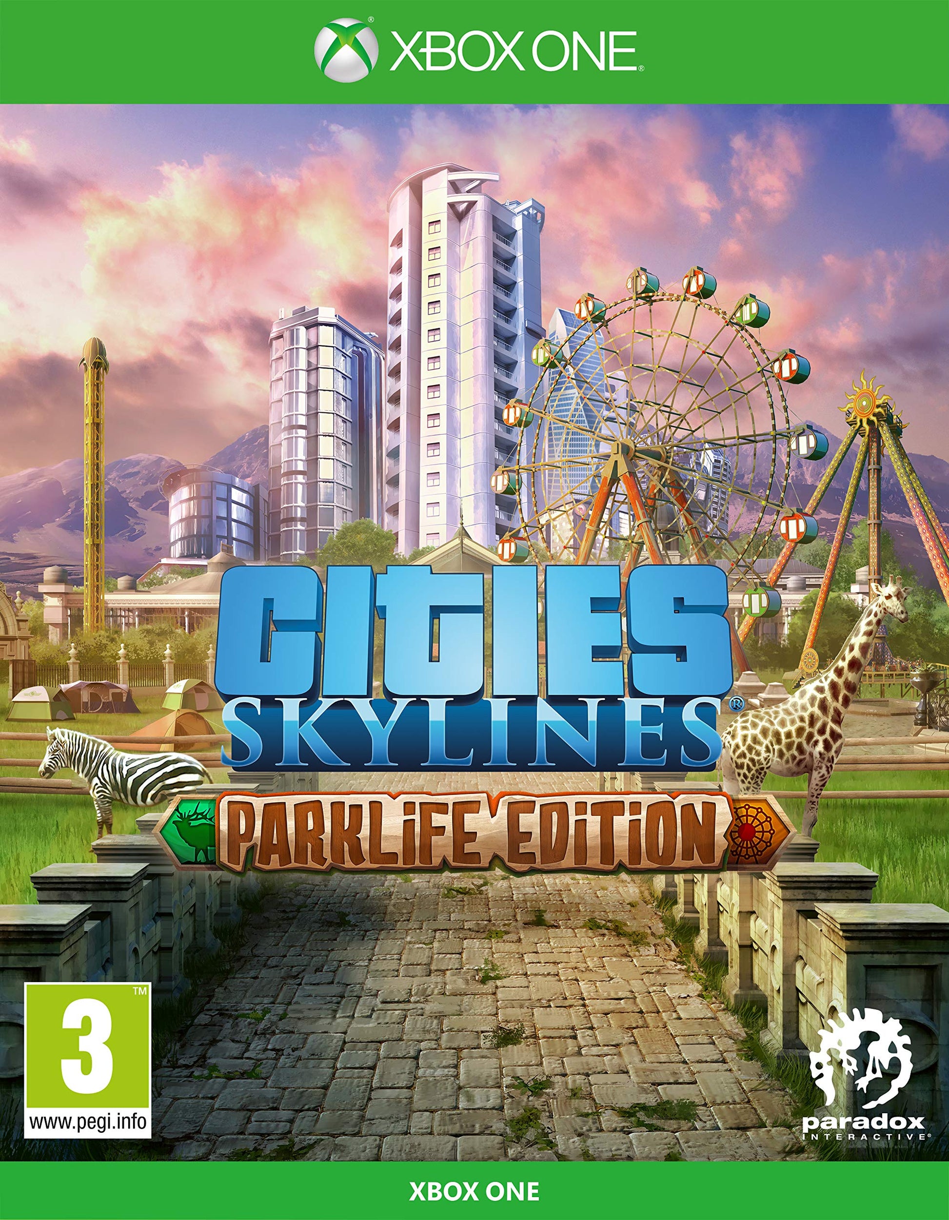 SEGA Cities Skylines: Parklife Edition for Xbox One - Model PARA02.UK.23GO