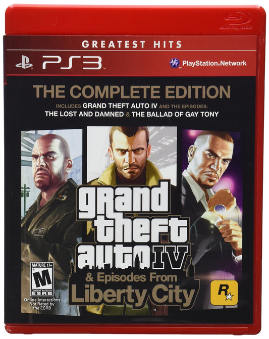 Grand Theft Auto IV & Episodes from Liberty City: The Complete Edition (refurbished)