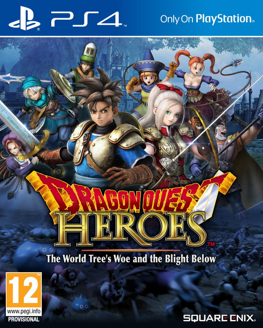 SEGA Dragon Quest Heroes: The World Trees Woe & The Blight Below - PS4 Game, Model SQU136.uk.rb