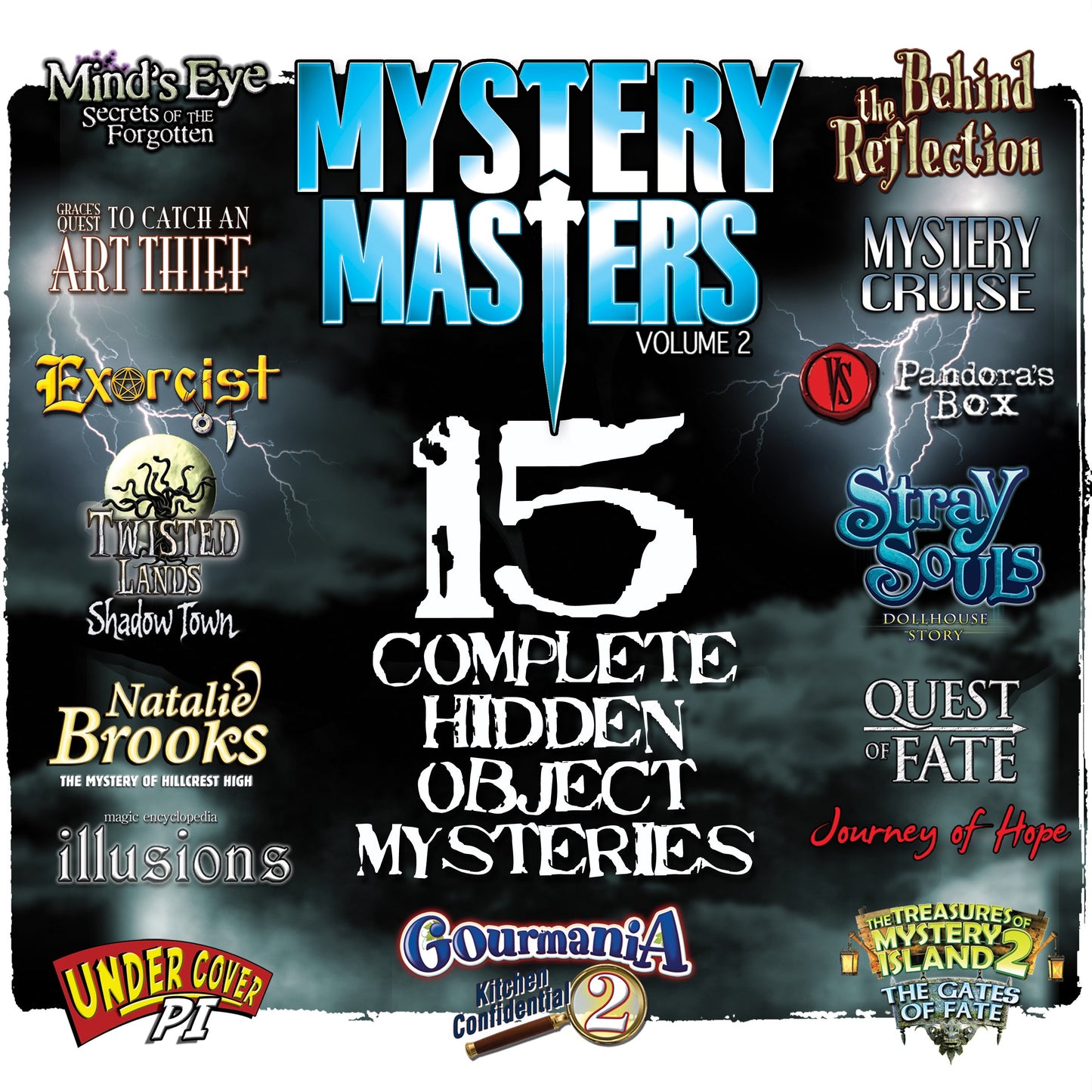 Viva Media Mystery Masters Volume 2 - 15 Pack, Engaging Puzzles for All Ages, Model V00848