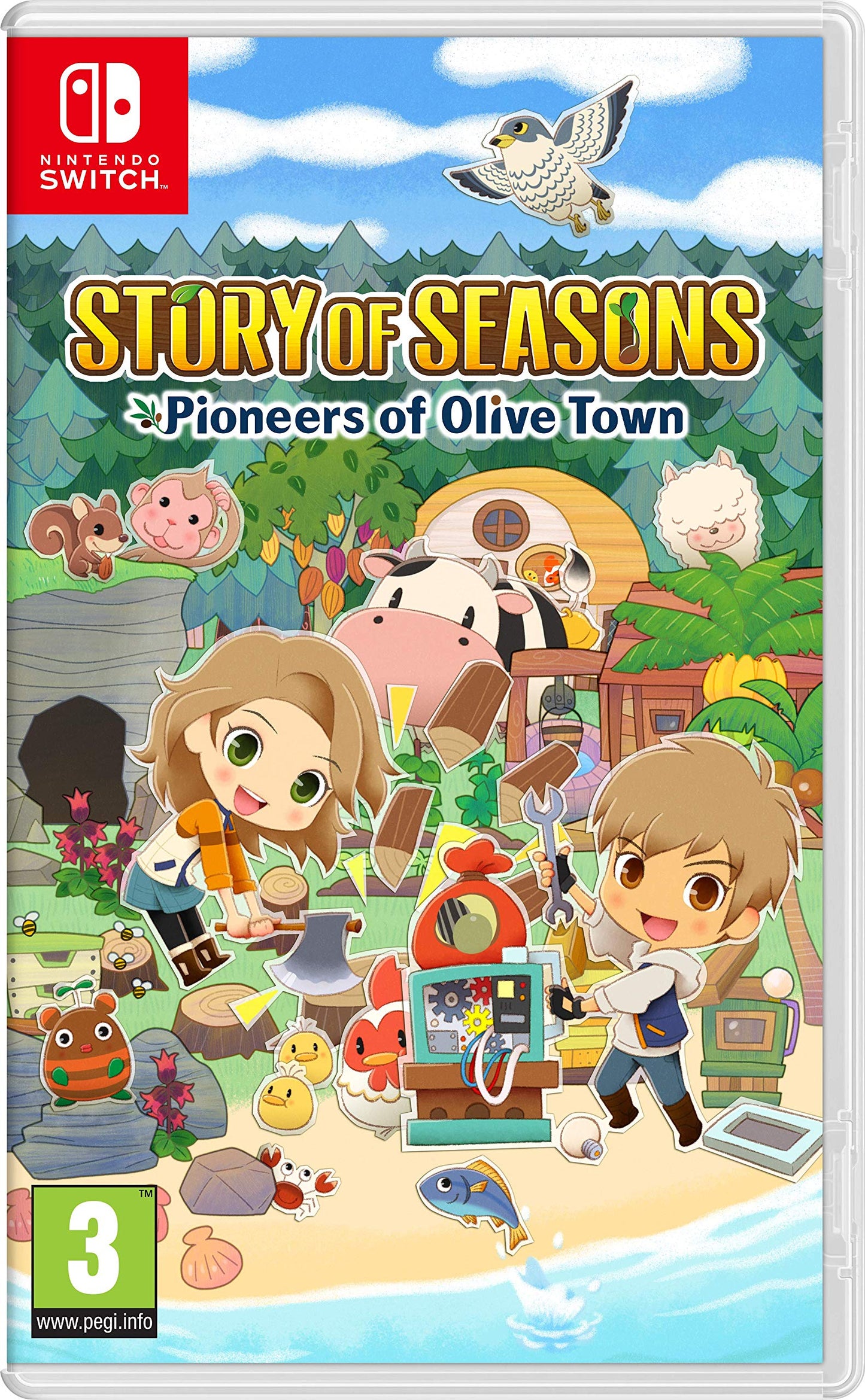 Marvelous Europe Story of Seasons: Pioneers Of Olive Town for Nintendo Switch - Adventure Farming Simulation Game