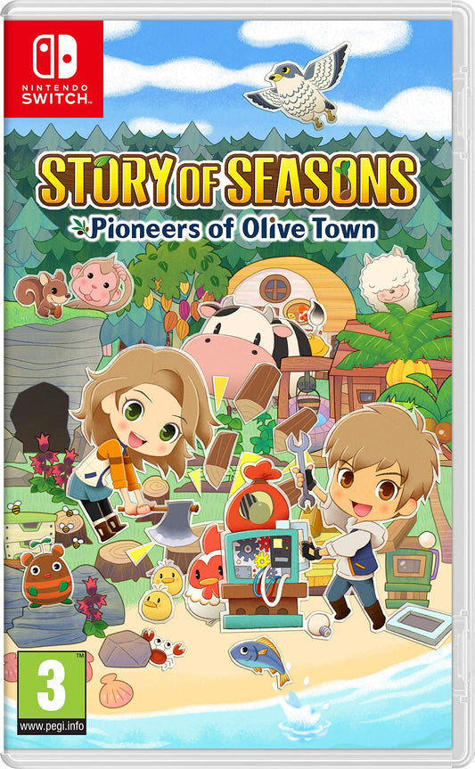 Marvelous Europe Story of Seasons: Pioneers Of Olive Town for Nintendo Switch - Adventure Farming Simulation Game