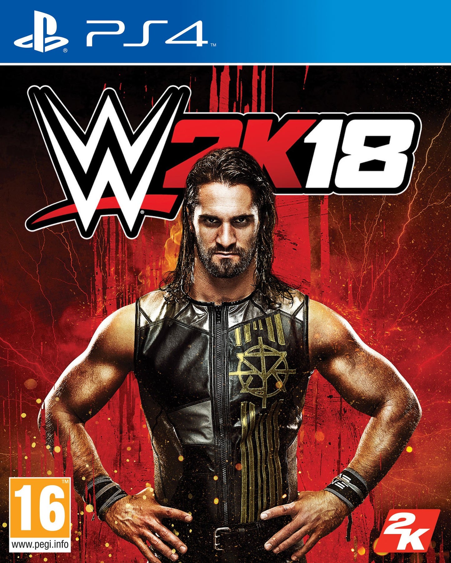 2K WWE 2K18 Video Game for PS4 - Model 220611, Action Packed Wrestling Experience