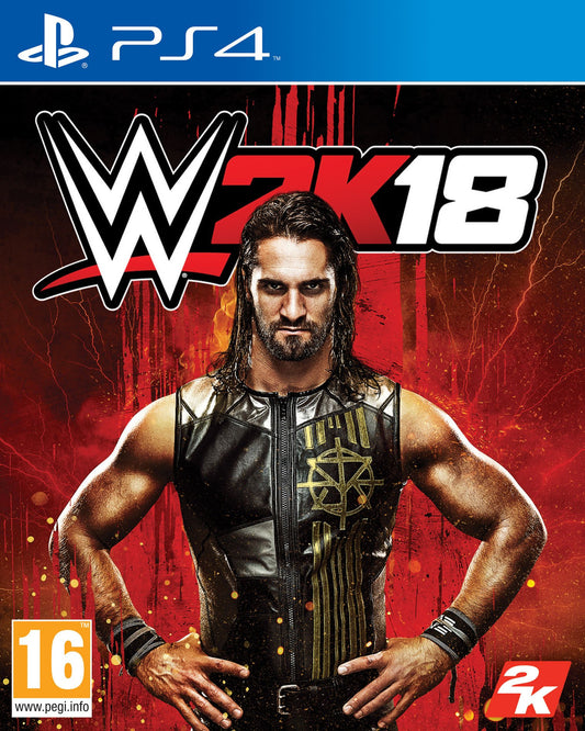 2K WWE 2K18 Video Game for PS4 - Model 220611, Action Packed Wrestling Experience