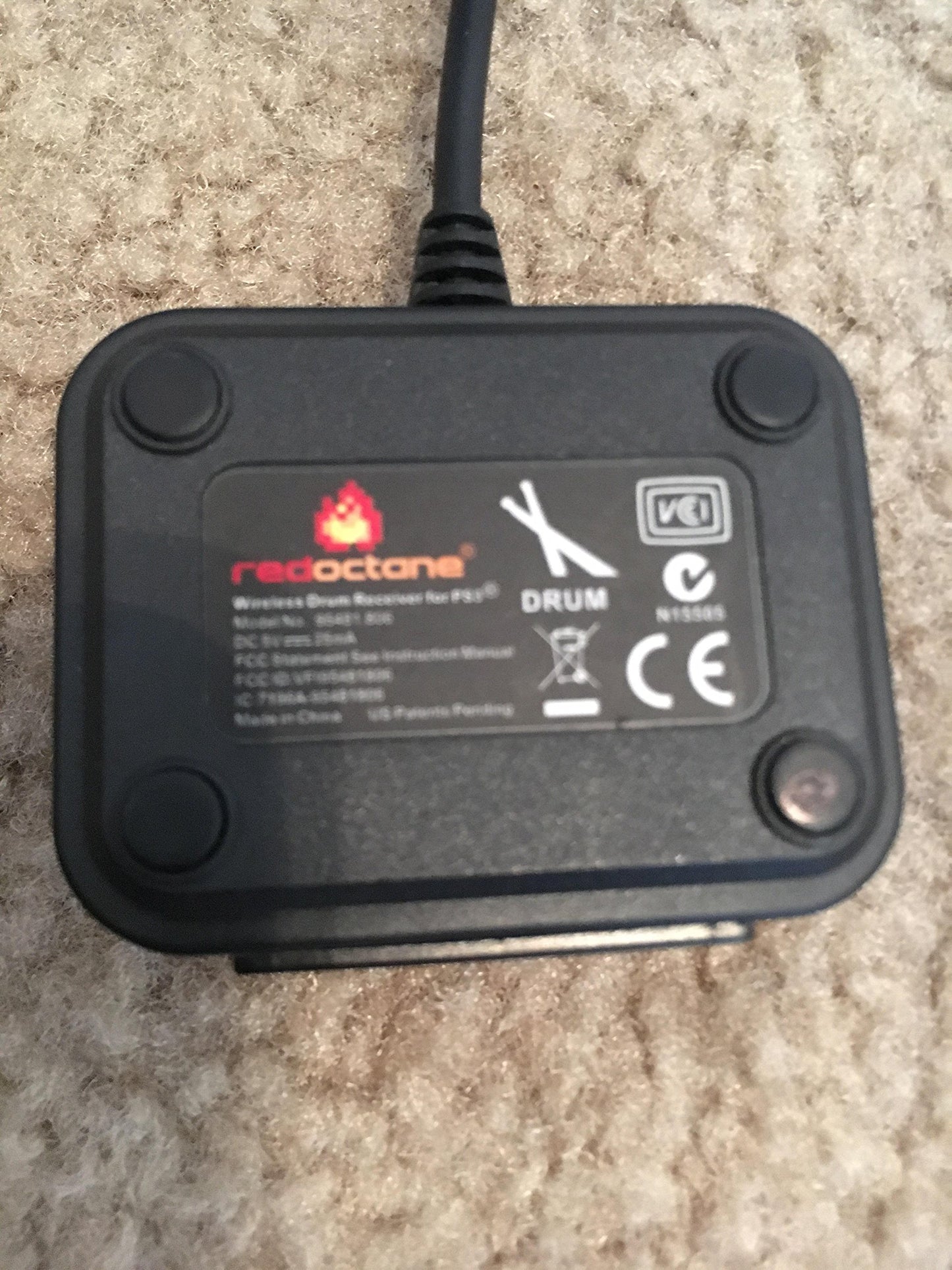 ACTIVISION Guitar Hero World Tour Drum Receiver Dongle, Model BCV35091 for PS2/PS3