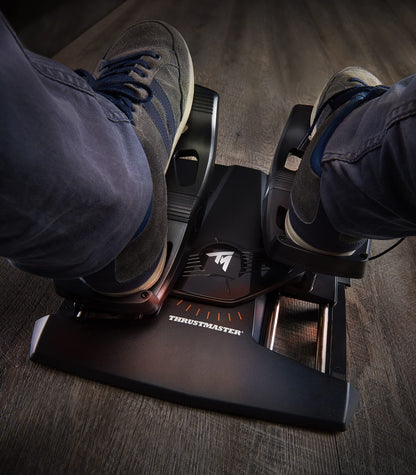 THRUSTMASTER Pedalset USB TFRP Flight Rudder Pedals - Black, Model 2960764