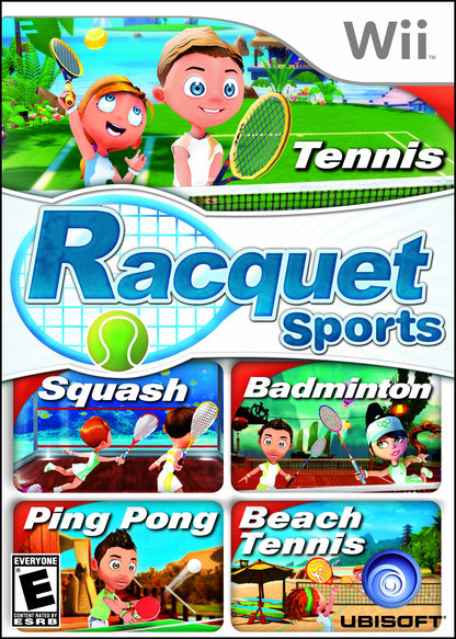 Ubisoft Racquet Sports for Nintendo Wii - Model 17593, Exciting Multiplayer Gameplay
