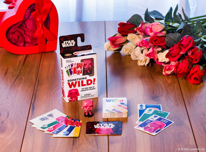 Funko Something Wild! Star Wars Card Game - Pink Darth Vader Pocket Pop! for 2-4 Players, Ages 6+, 2.5" x 2.5" x 3