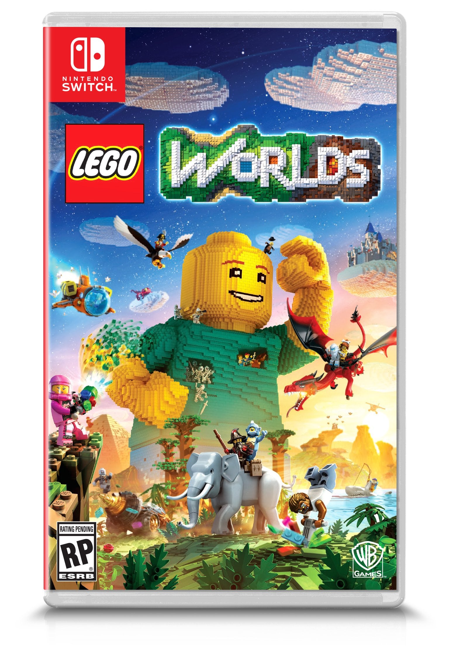 WARNER BROS LEGO WORLDS SWITCH Game - Model 883929589289, Adventure Exploration