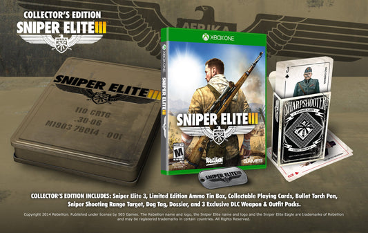 Sniper fine design III: Collectors Edition - Xbox One Collectors Edition