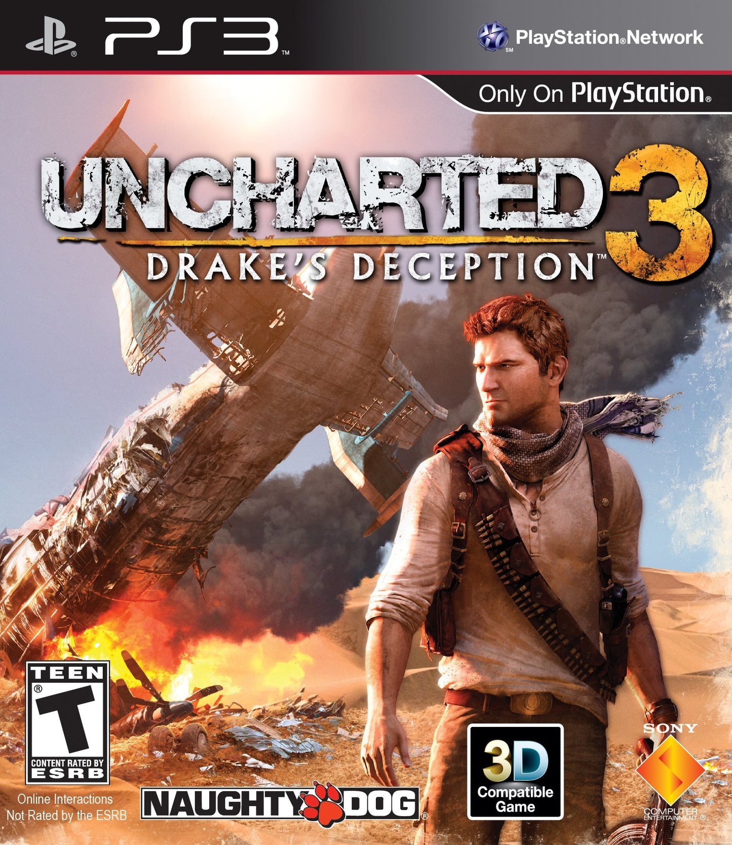 Uncharted 3: Drakes Deception - Playstation 3 (refurbished)