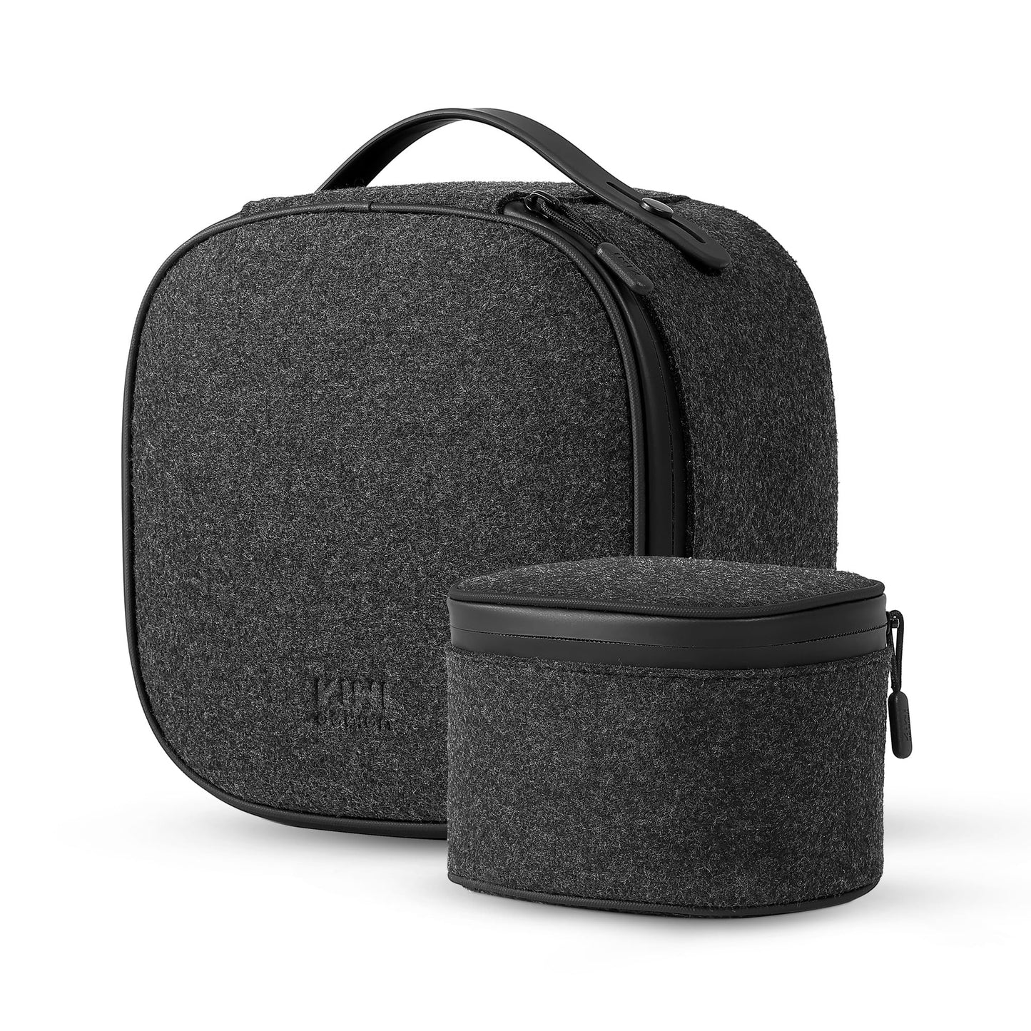 KIWI design P4 Carrying Case Compatible with Meta Quest 3S/3/2/Vision Pro Original Strap and Touch Controllers Accessories  Not for Any fine design/Halo or Battery Strap  Ideal for Tpartyl and Home Storage