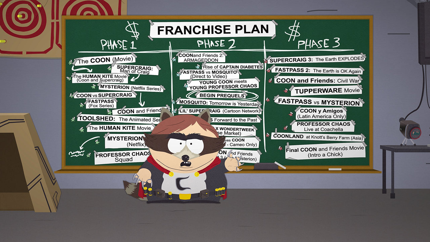Ubisoft South Park: The Fractured but Whole - Xbox One Game, Model UG32, Red Color