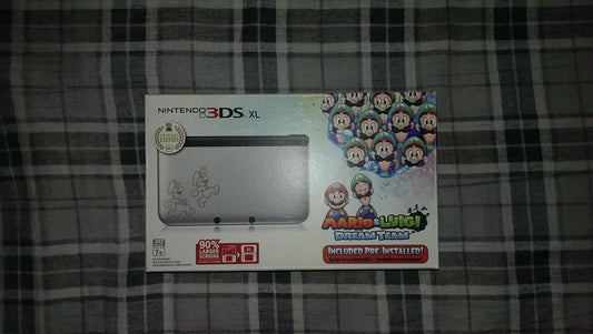 Nintendo 3DS XL - Silver, Mario & Luigi Dream Team Limited Edition, Model SPRSVMDR