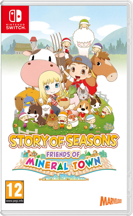 Marvelous Europe Story of Seasons: Friends of Mineral Town for Nintendo Switch - Adventure Simulation Game