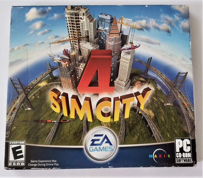 Electronic Arts SimCity 4 PC Game - Model 30134, Classic City-Building Simulation