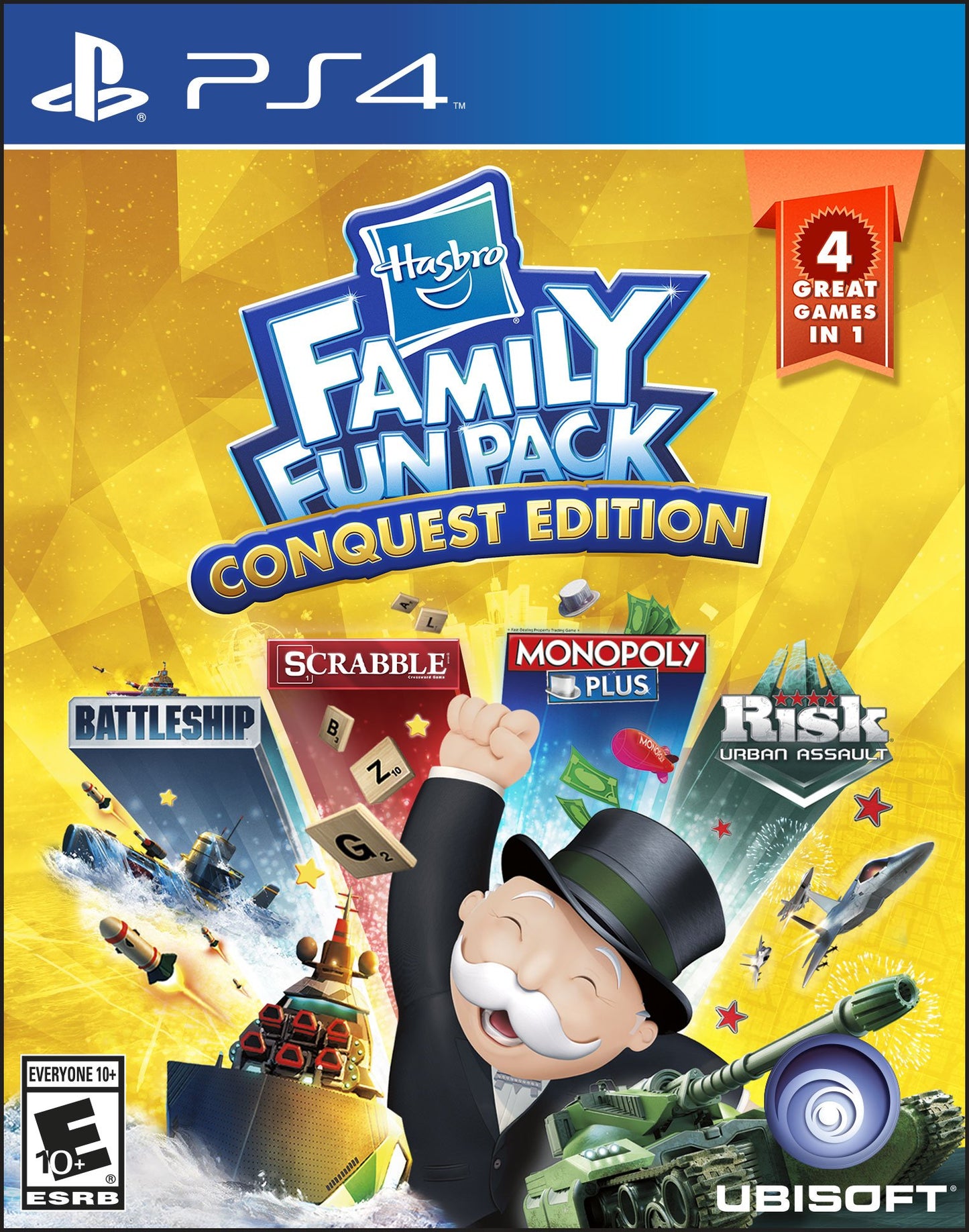 Ubisoft Hasbro Family Fun Pack Conquest Edition - PS4 Game, Model UBP30502057