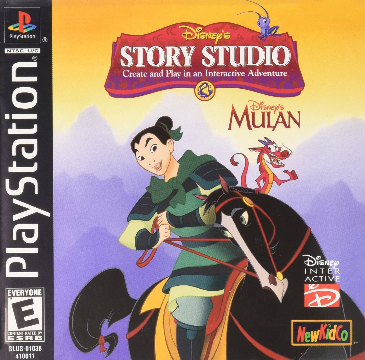 Disneys Mulan Interactive Adventure - Story Studio - PlayStation