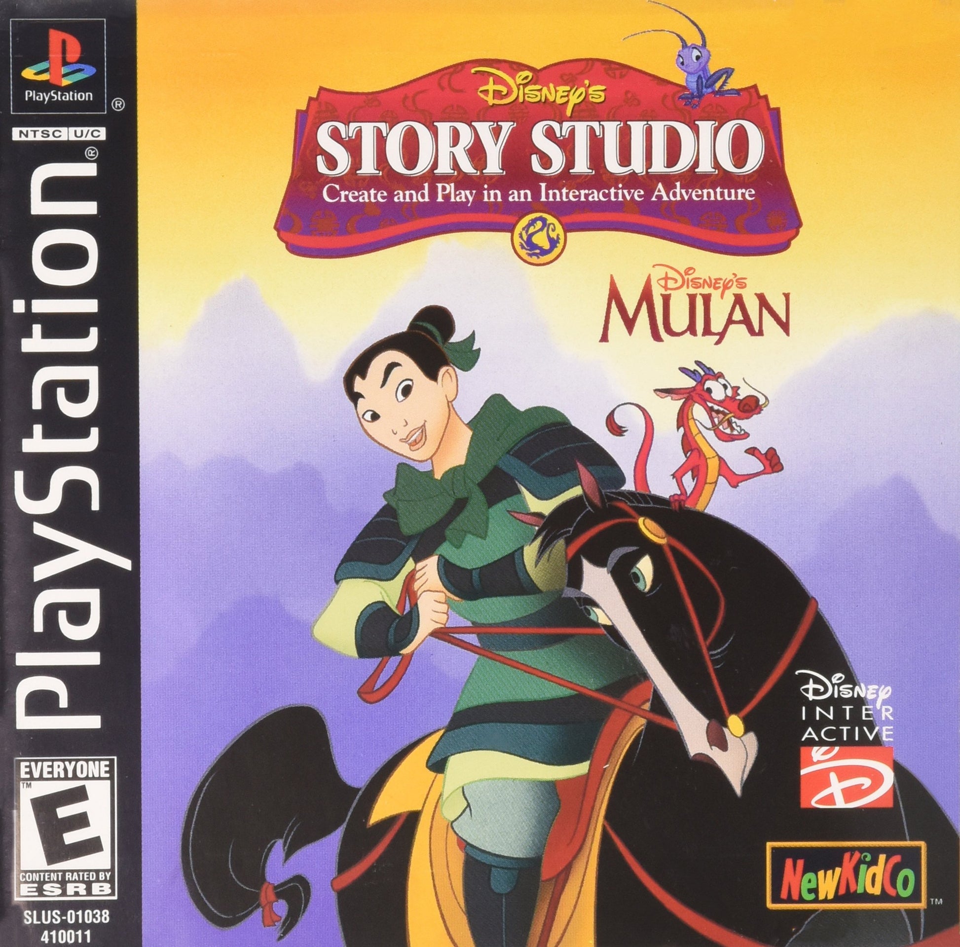Disneys Mulan Interactive Adventure - Story Studio - PlayStation