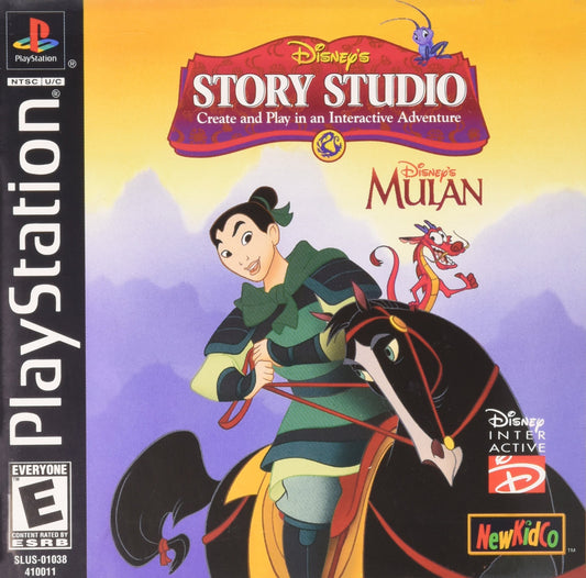 Disneys Mulan Interactive Adventure - Story Studio - PlayStation