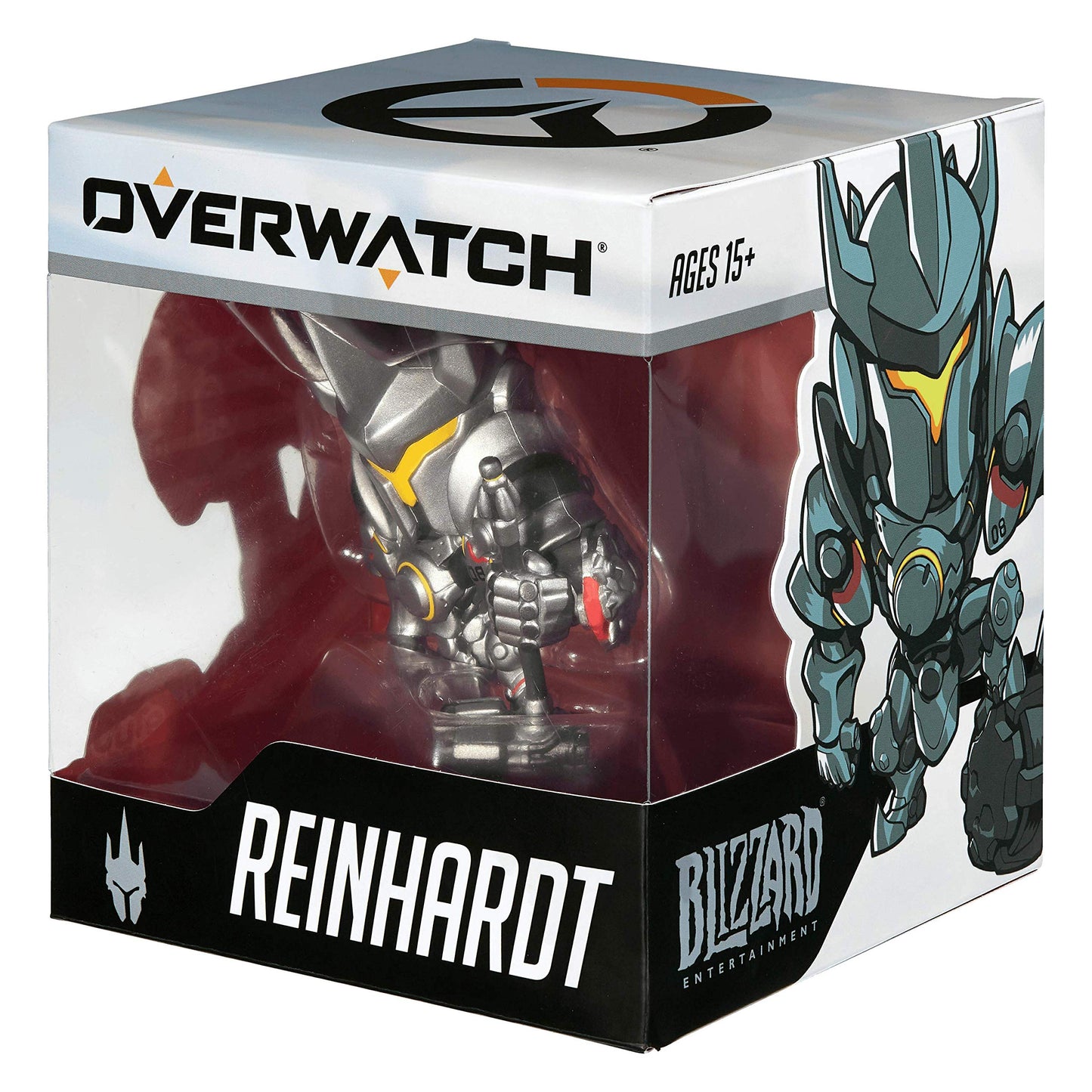 ACTIVISION Cute But Deadly Medium Figure - Reinhardt (Overwatch) Clear, Model B63060