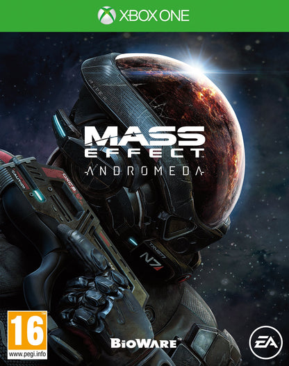 Electronic Arts Mass Effect Andromeda Game for Xbox One - Model 167103, Black Color