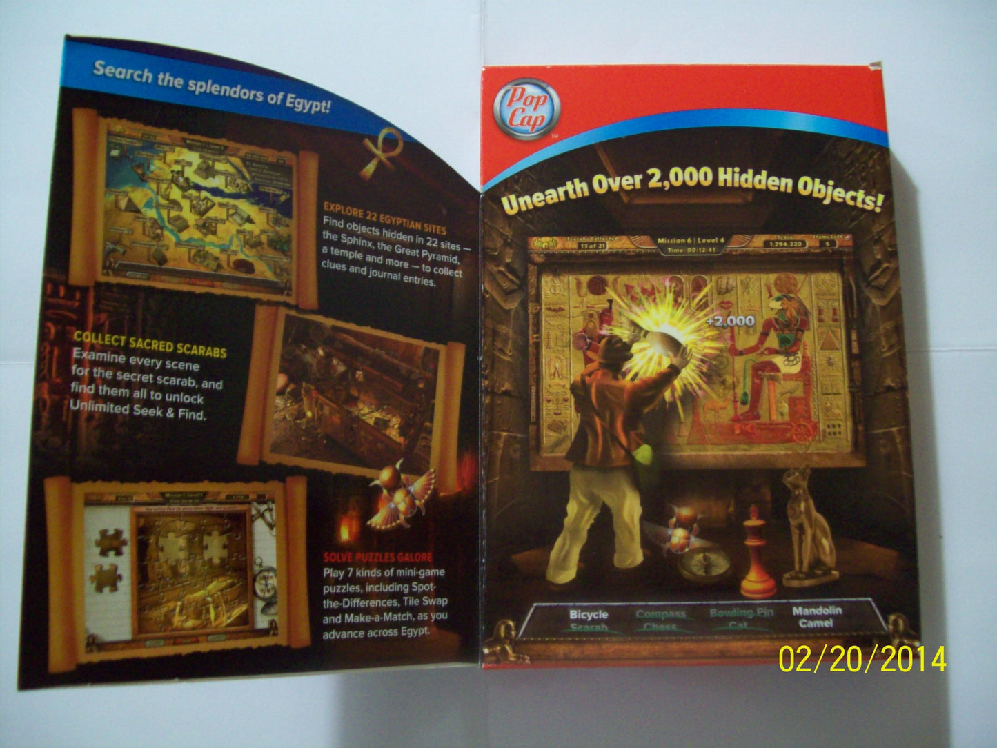 PopCap Games Amazing Adventures: The Lost Tomb - PC Game Model PCB-AA1-EN