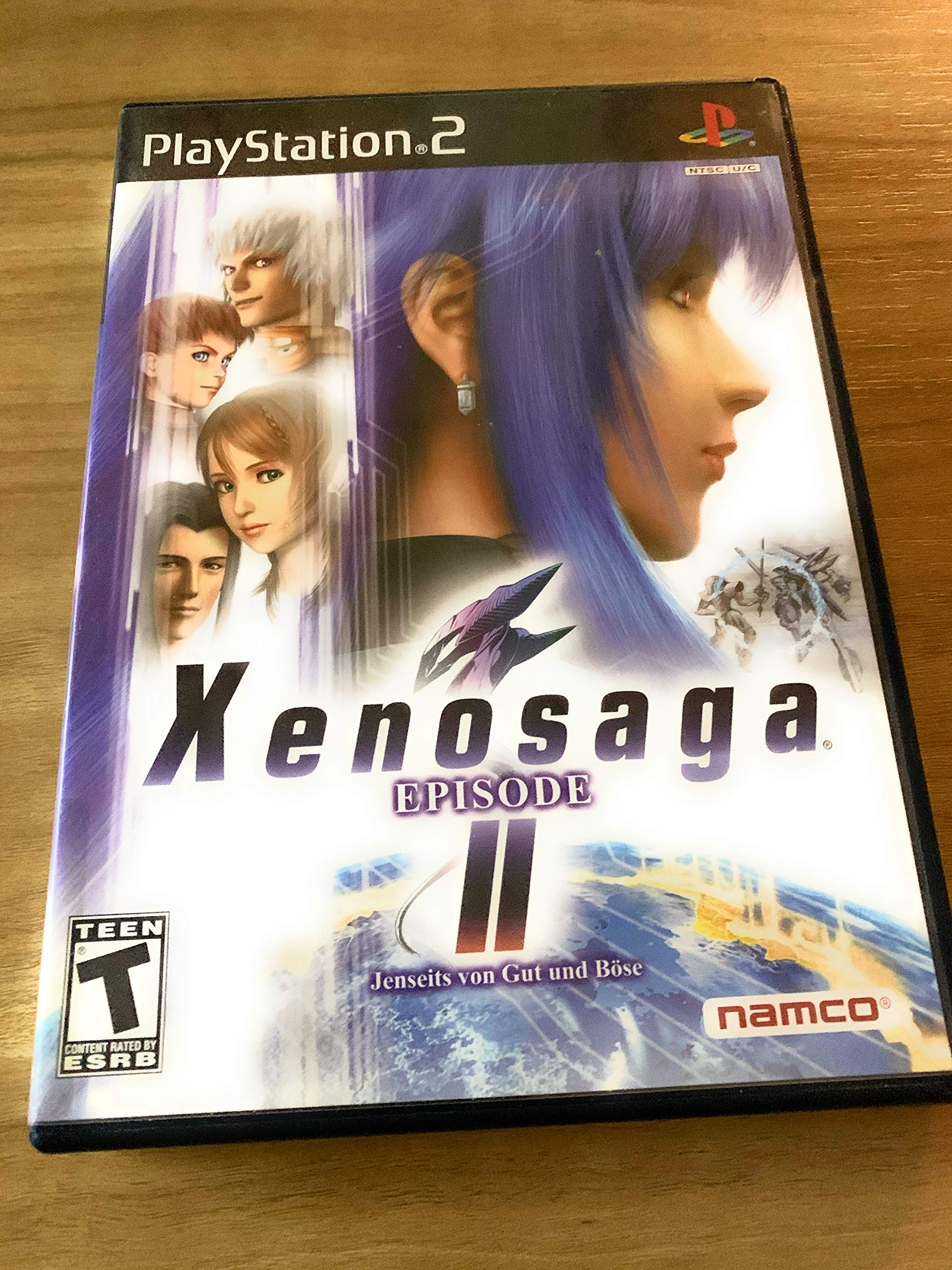 Bandai Namco Xenosaga Episode II: Jenseits Von Gut und Bose - PlayStation 2 Game, Model 10017