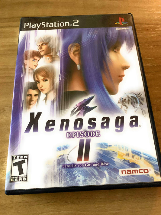 Bandai Namco Xenosaga Episode II: Jenseits Von Gut und Bose - PlayStation 2 Game, Model 10017