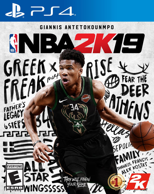 2K NBA 2K19 - PlayStation 4 Video Game, Model 57049, Sports Simulation