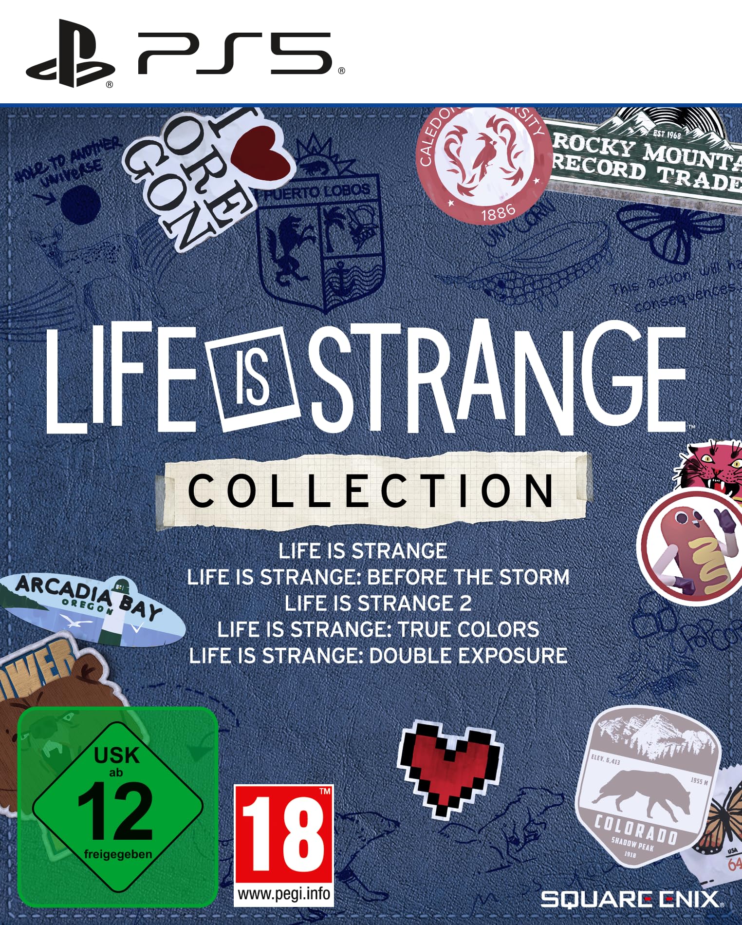 Square Enix Life is Strange Collection (Disc + CIB) for PS5 - Ultimate Adventure Gaming Experience