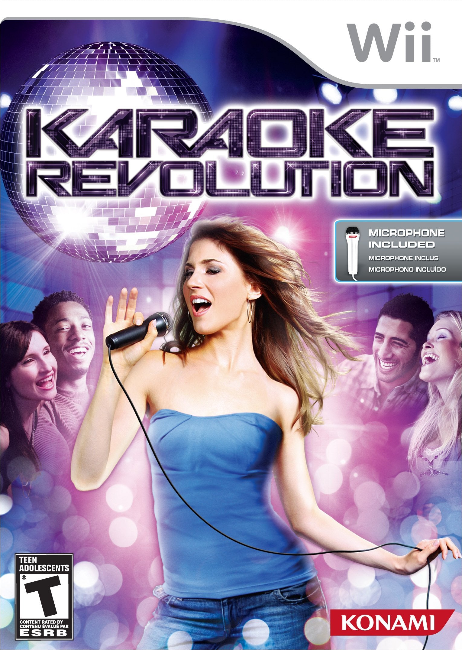 Karaoke Revolution Bundle - Nintendo Wii