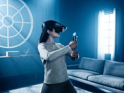 Lenovo Augmented Reality Experience - Star Wars Jedi Challenges, Black, Model ZA390002US, Smartphone Powered, 1 Size