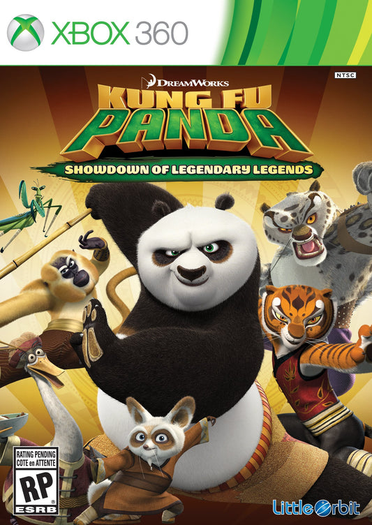 Little Orbit Kung Fu Panda: Showdown of Legendary Legends - Xbox 360 Game, Model 815403010651