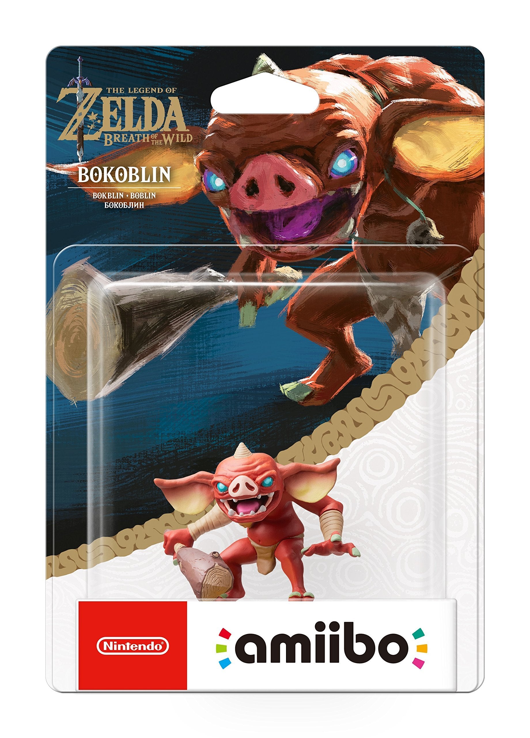 Nintendo Bokoblin Amiibo - The Legend of Zelda: Breath of the Wild - Red - Model 1014327 - Compatible with Wii U, 3DS, Switch