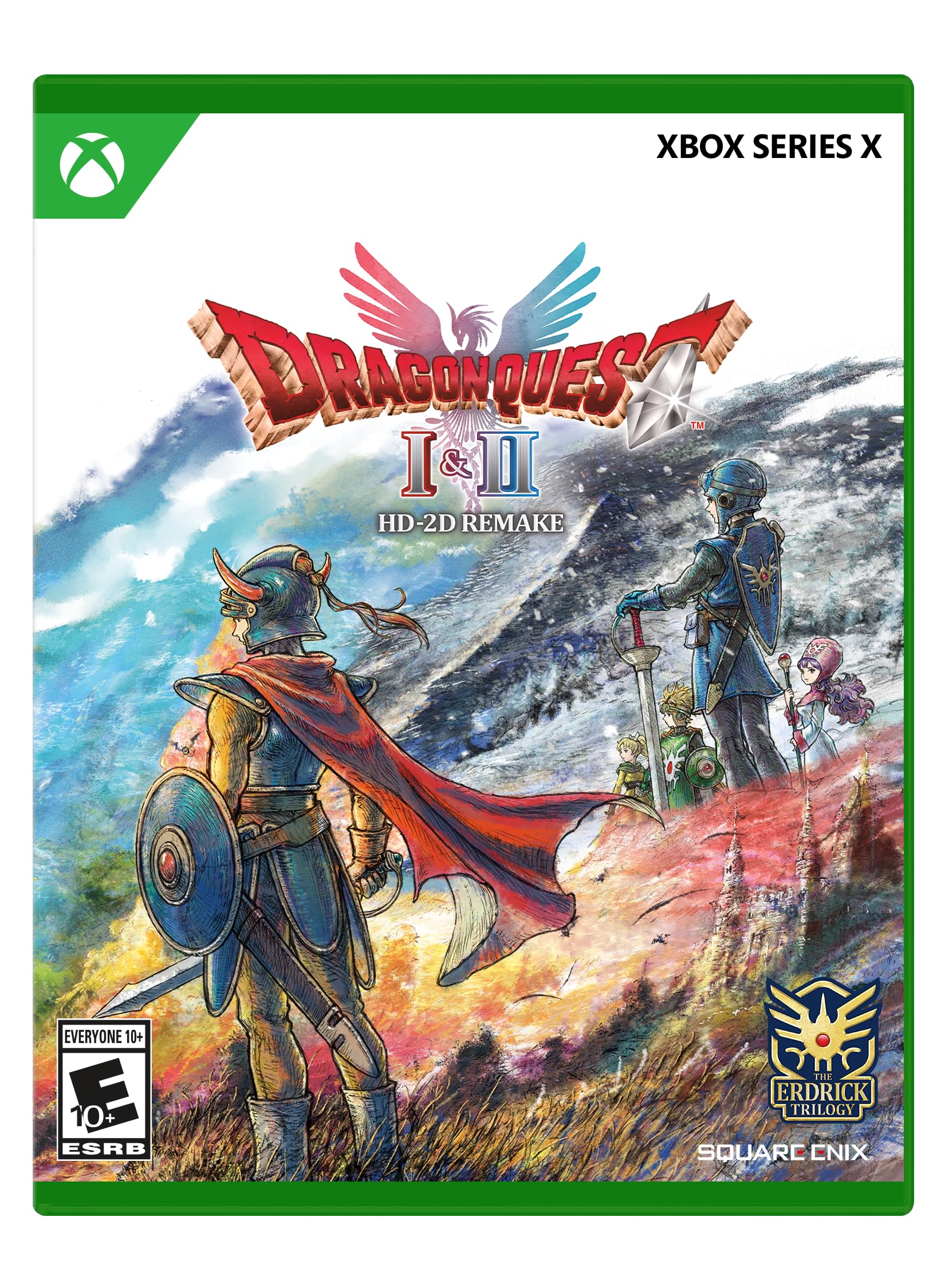 Square Enix DRAGON QUEST I & II HD-2D Remake for Xbox Series X - Classic RPG Adventure