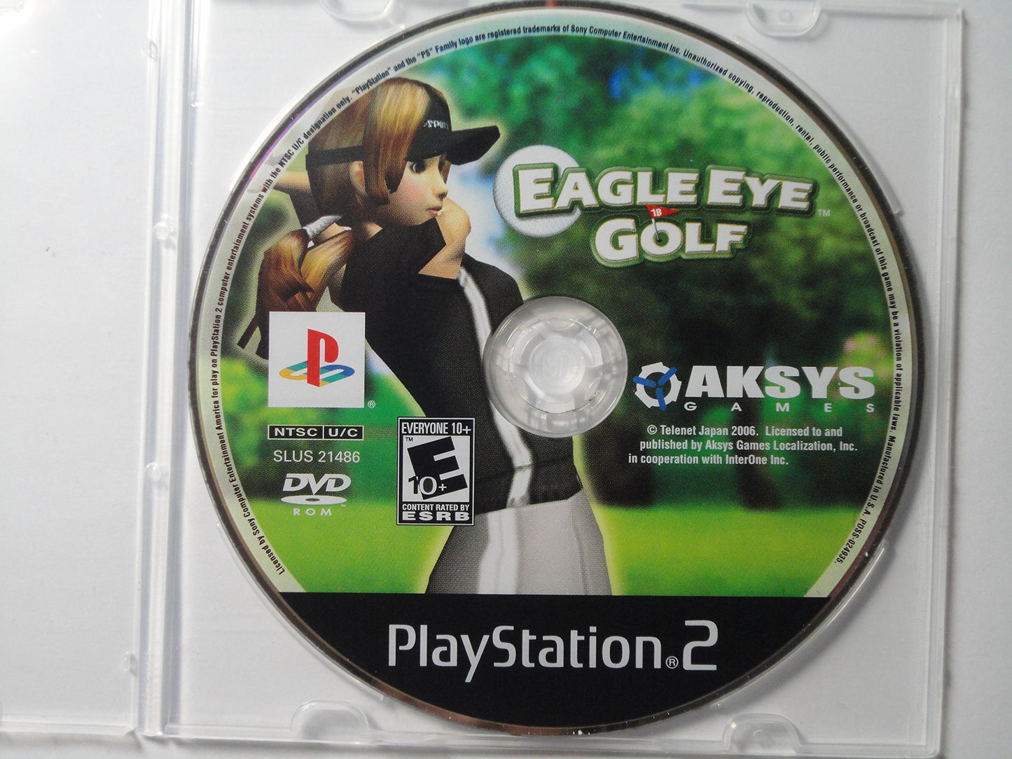 Aksys Eagle Eye Golf Game for PlayStation 2 - Model PS2-001