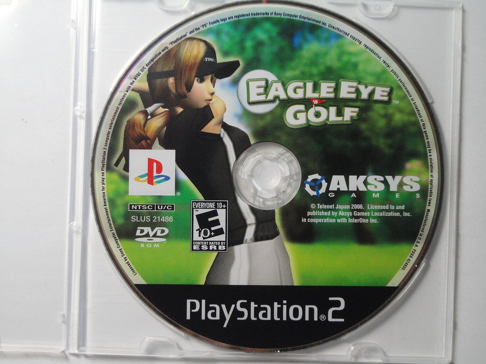Aksys Eagle Eye Golf Game for PlayStation 2 - Model PS2-001