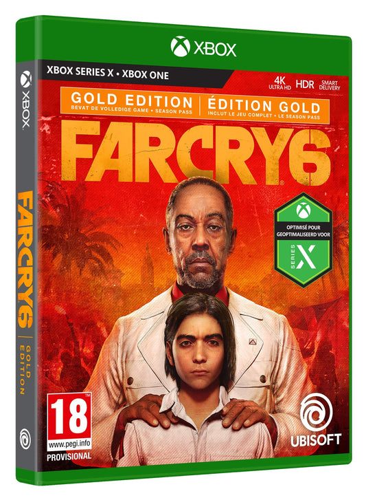 Ubisoft Far Cry 6 Gold Edition - XBOX ONE/XBOX SERIES X, Model X1610, Black