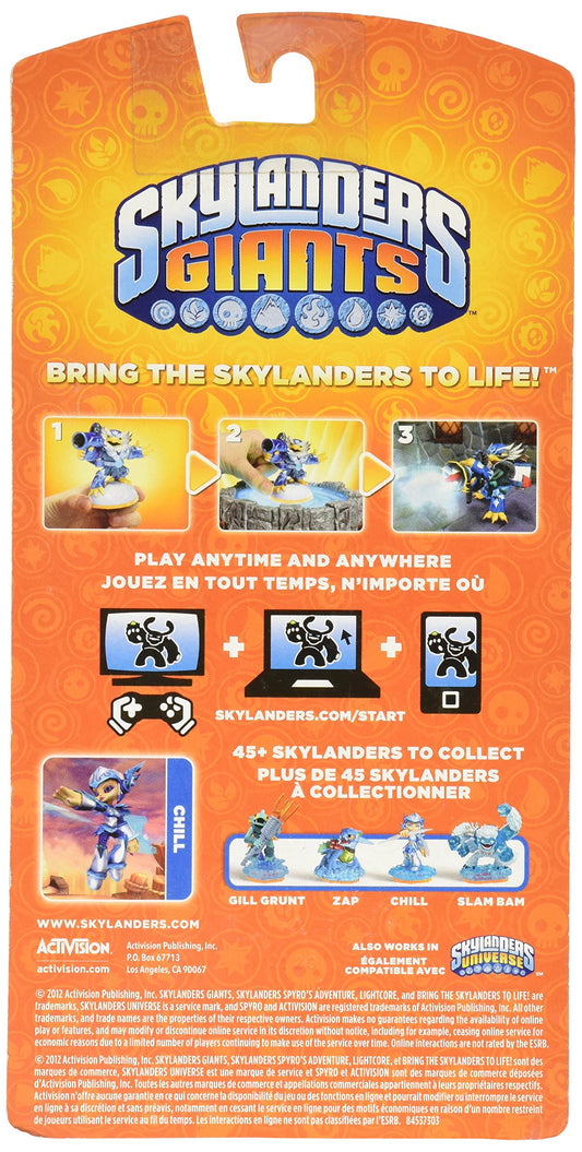 ACTIVISION Skylanders Giants Chill Character Pack - Model 84537, Core Series 2