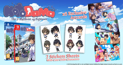 PQube Kotodama: The 7 Mysteries of Fujisawa (PS4) - Limited Edition Game, Model FG-KOTO-PS4-EFIGS-LTD