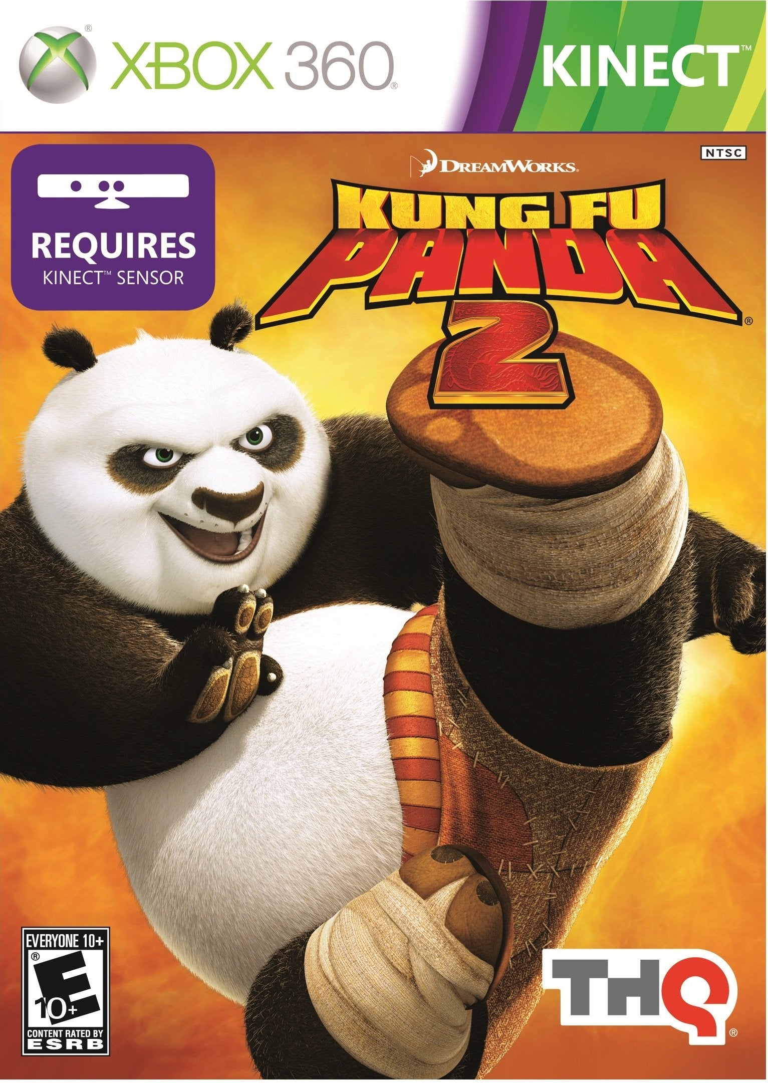 THQ Kung Fu Panda 2 Kinect Game for Xbox 360 - Model 752919553060