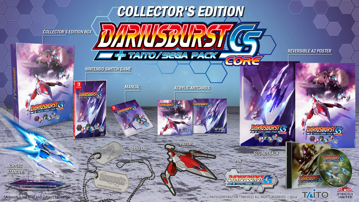 DARIUSBURST CS CORE + TAITO/SEGA Pack - Collectors Edition - LIMITED (Nintendo Switch)