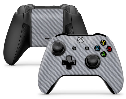 GNG Siver Red 2 x Controller Skin Decal Sticker Skins Compatible with Xbox One X