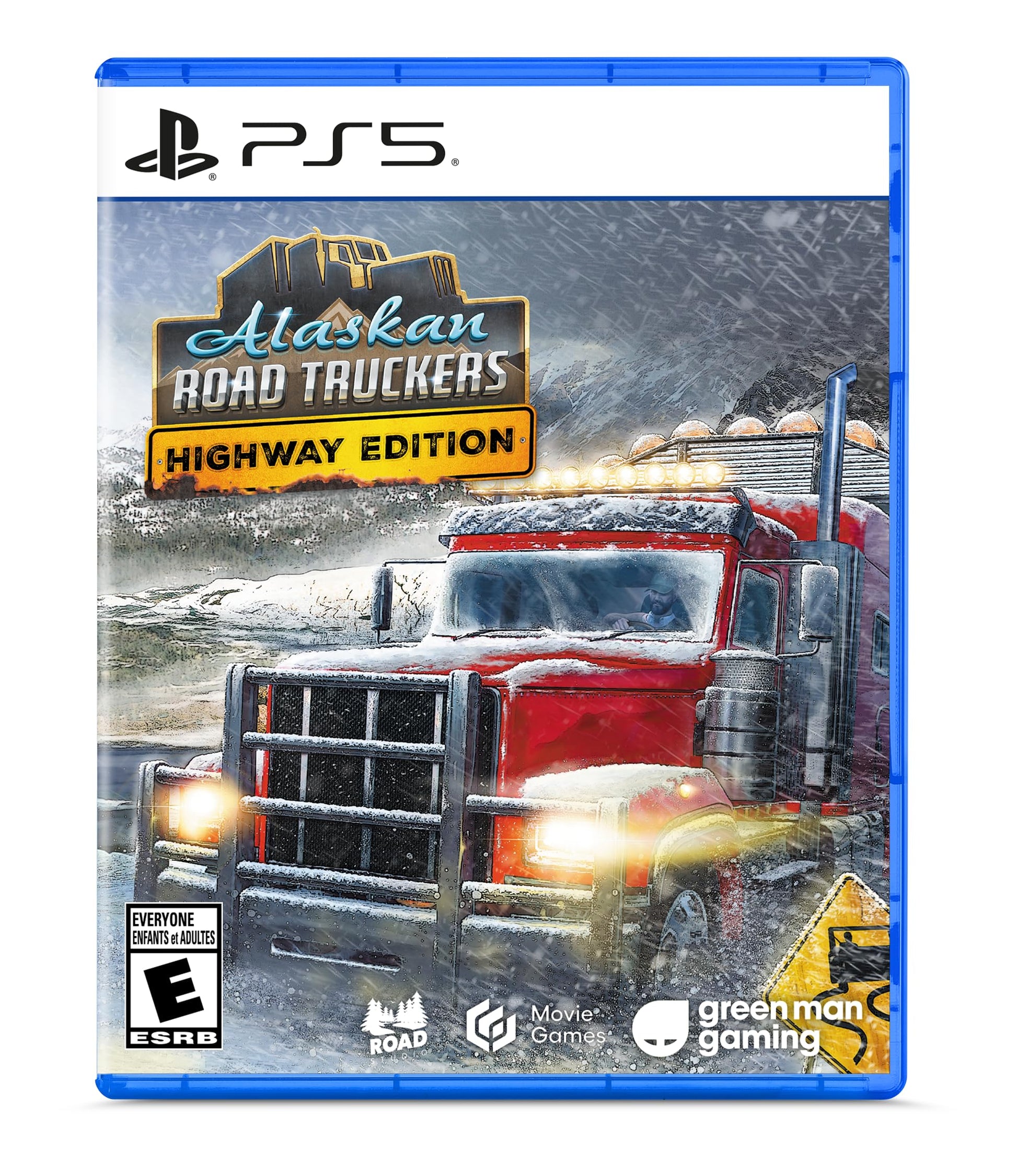 Green Man Gaming Alaskan Road Truckers: Highway Edition for PlayStation 5 - Engaging Truck Simulation Game